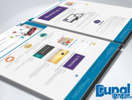 قالب زیبای business_theme فارسی برای دروپال7 قالب زیبای business_theme فارسی برای دروپال7